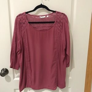 Pink Blouse size XXL From Reitmans